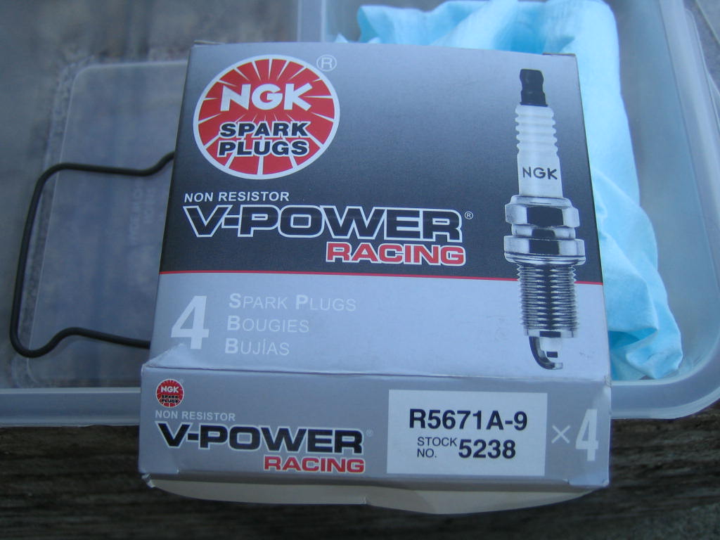 review Okada vs. OEM rev D coilpacks, Bosch FR5DTC vs. NGK 5238 spark plugs